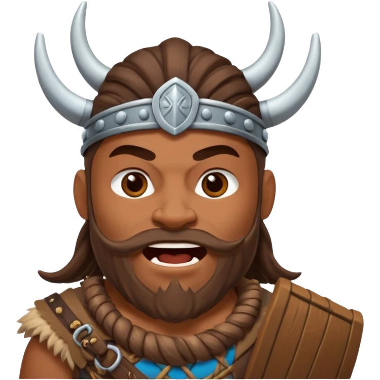 excited Māori VIking emoji