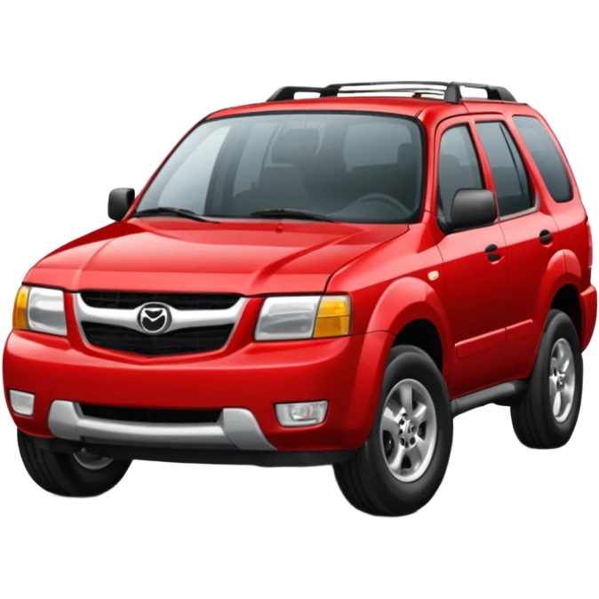 emoji of a mazda tribute 2001 red  emoji