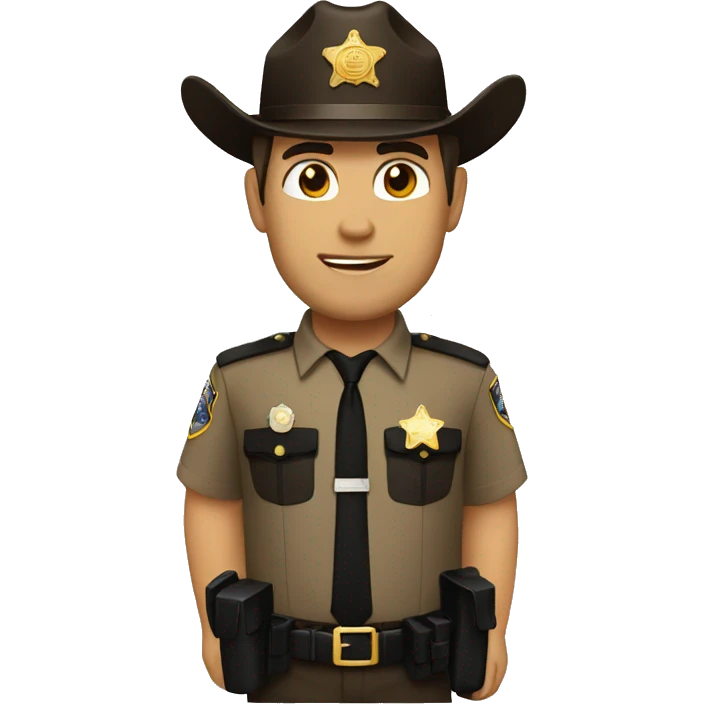 Male Sheriffs Deputy emoji