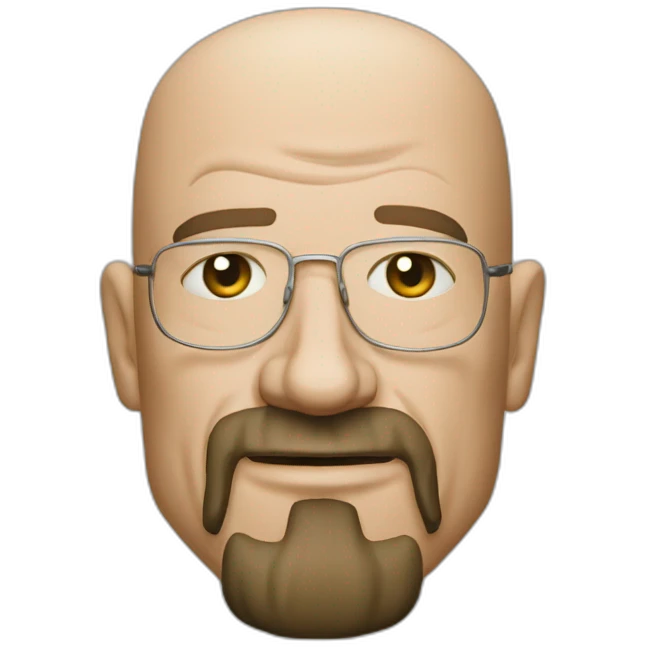 D’haltères White of breaking bad emoji