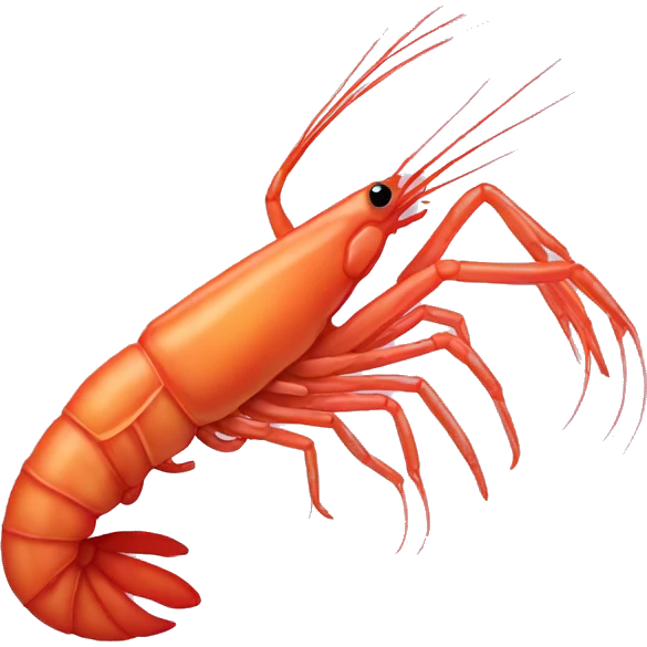 Shrimp  emoji