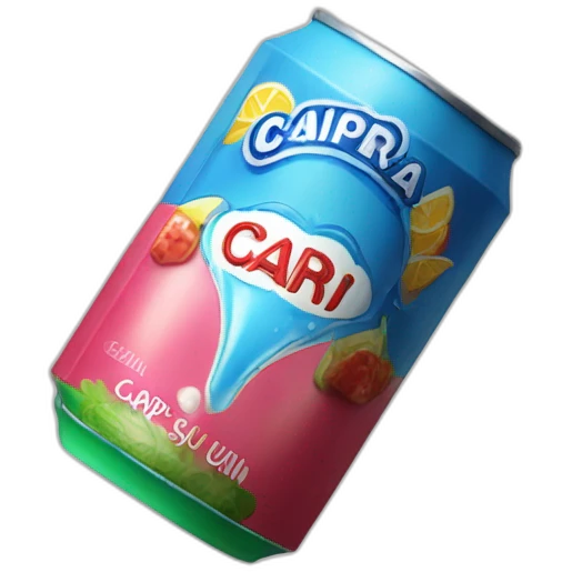 Capribara drinks Capri sun emoji