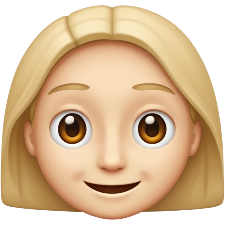 A smiling face with half open eyes. emoji