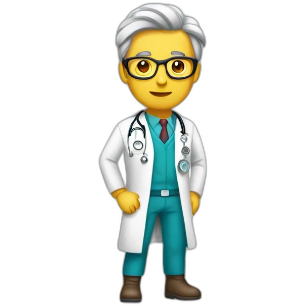 superhéroe de cuerpo entero doctor descubrimiento emoji