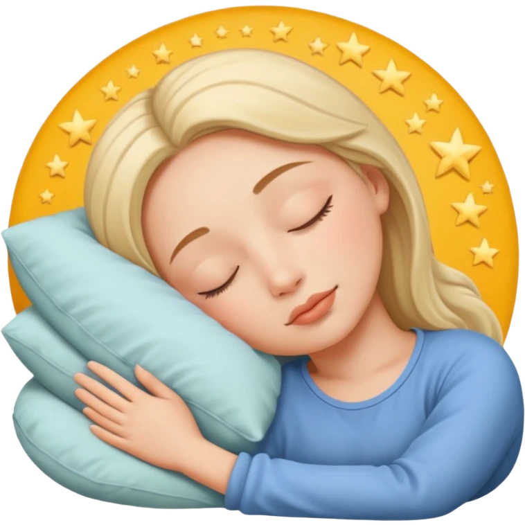 Emotionally deep, intuitive, sometimes escapist — but the best person to cry, create, and dream with. woman sleeping and dreaming  emoji