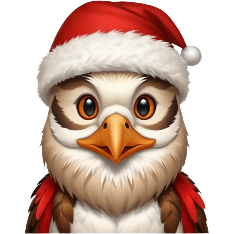 Kookaburra Santa emoji