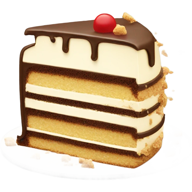 cake breaking up emoji