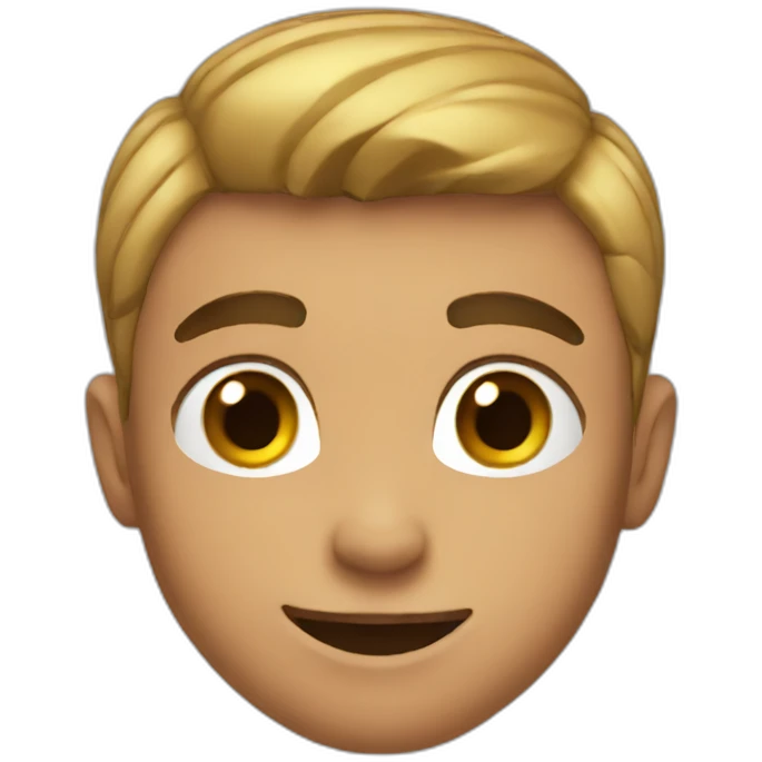 Muscled boy emoji
