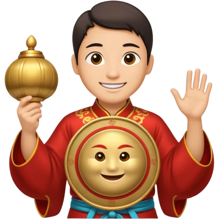 Chinese gong shou li emoji