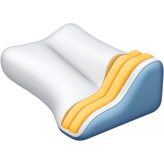 orthopedic leg elevation pillow for varicose veins emoji