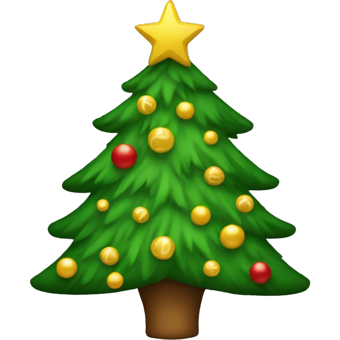 christmas tree emoji