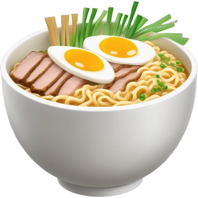 Bowl of ramen emoji