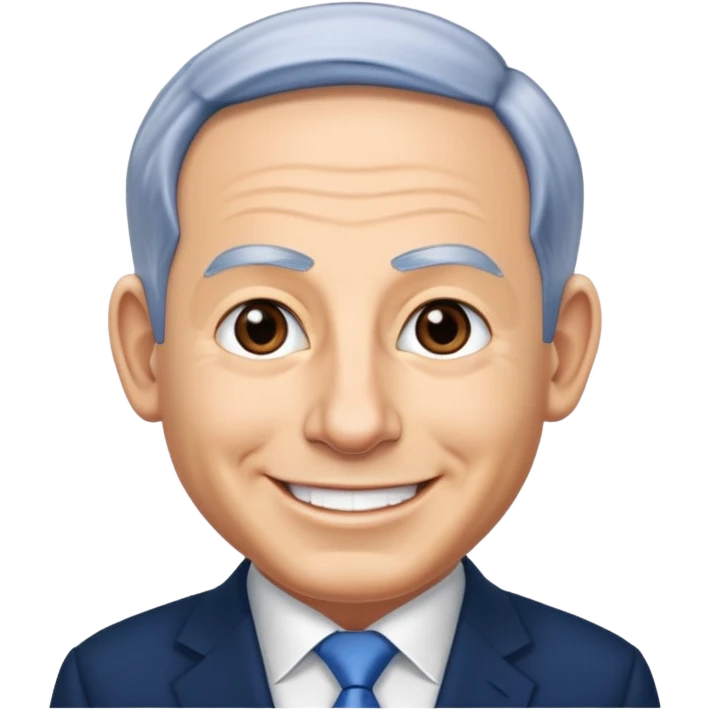 benjamin netanyahu full high  emoji