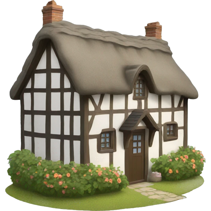 English cottage emoji