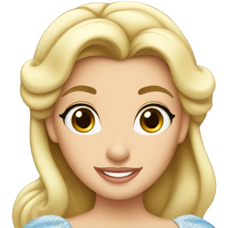 Cinderella Disney princess emoji