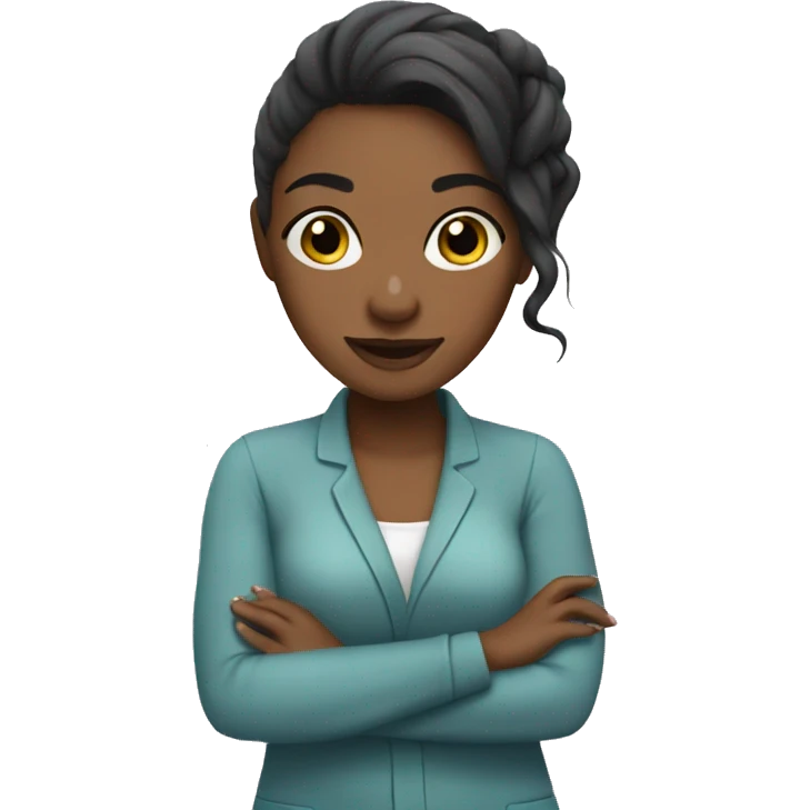 Girl who is working at the spa  emoji