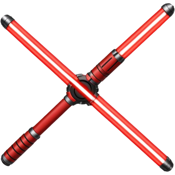 wide red lightsaber emoji