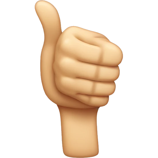 thumbs up and thumbs down emoji