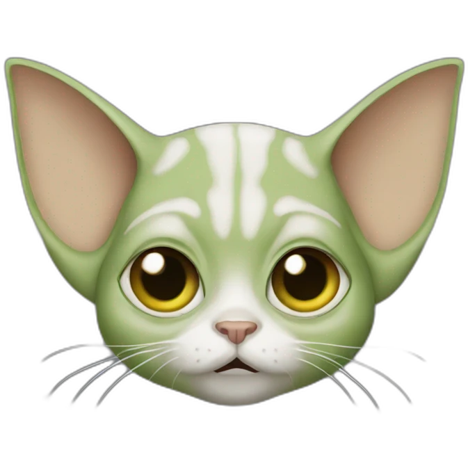 Katzen yoda emoji