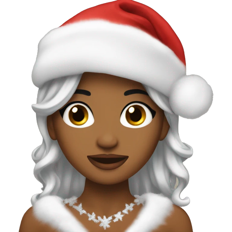 coquette christmas emoji
