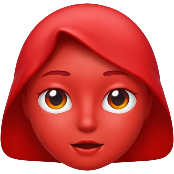 red emoji