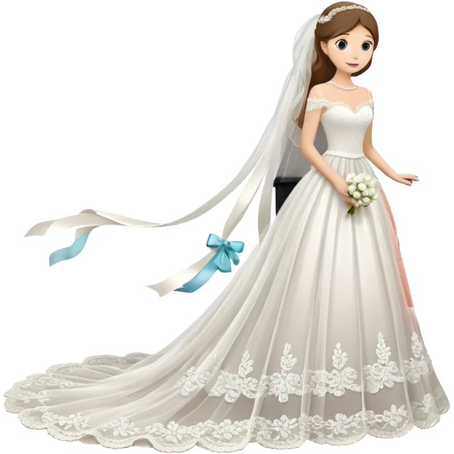 Wedding train emoji