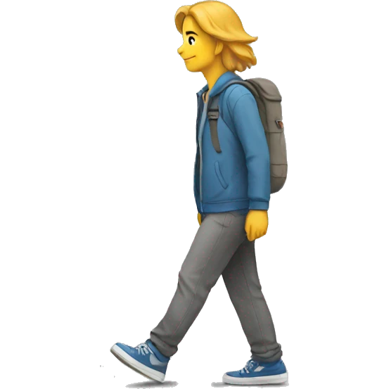 walking emoji