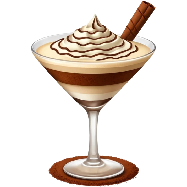tiramisu martini emoji