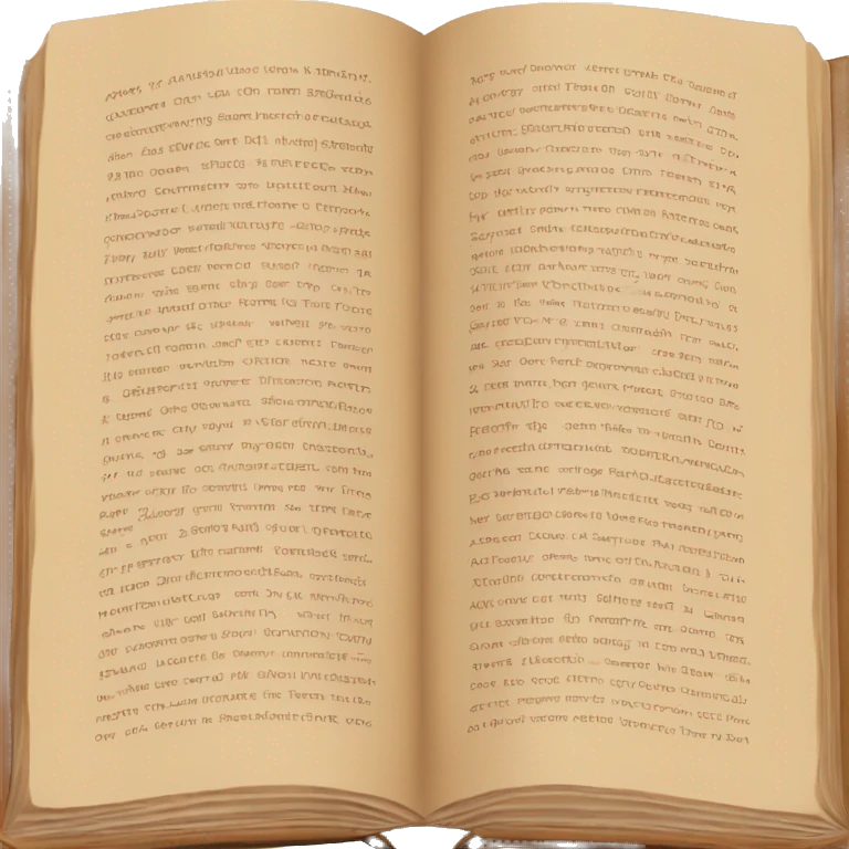 Beautiful brown open book emoji