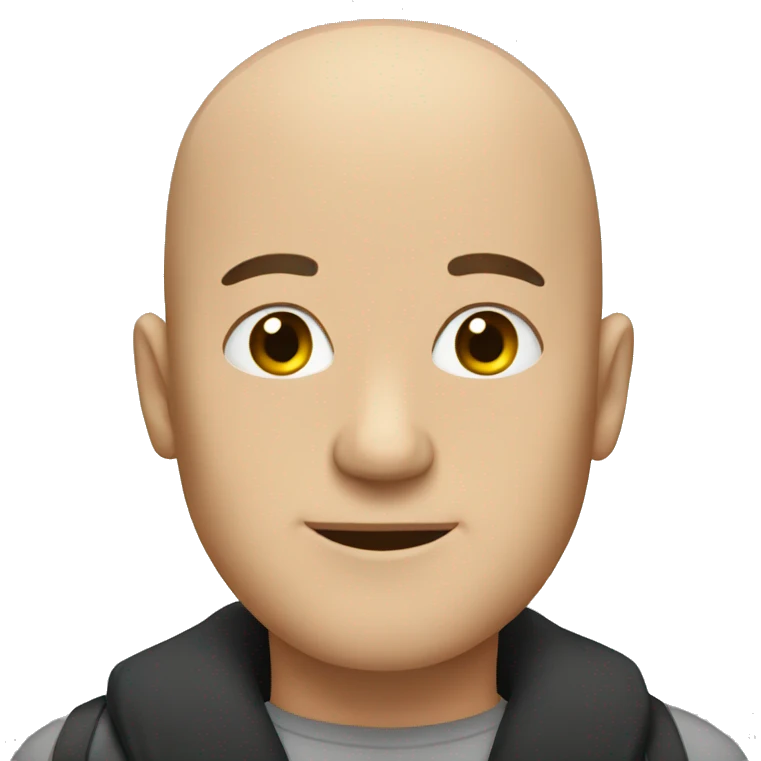 bald head emoji