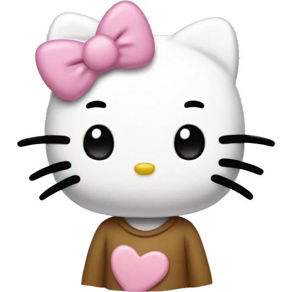 Hello kitty emoji