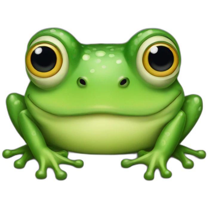 arrogant frog emoji