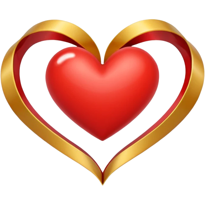 Love story heart emoji