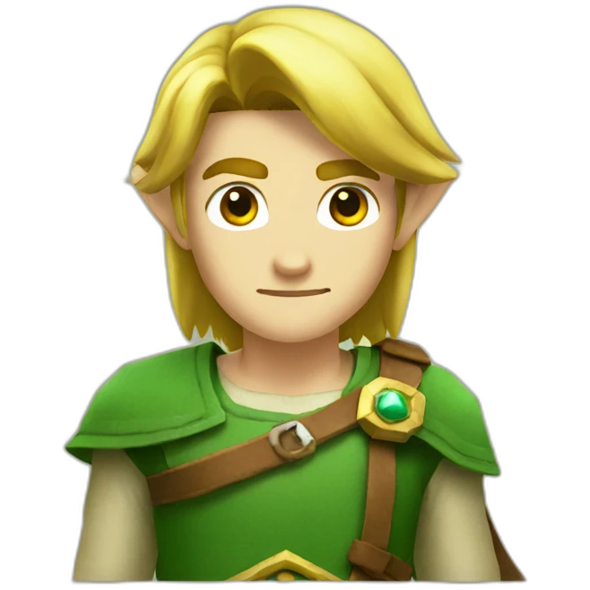 Link from Zelda emoji