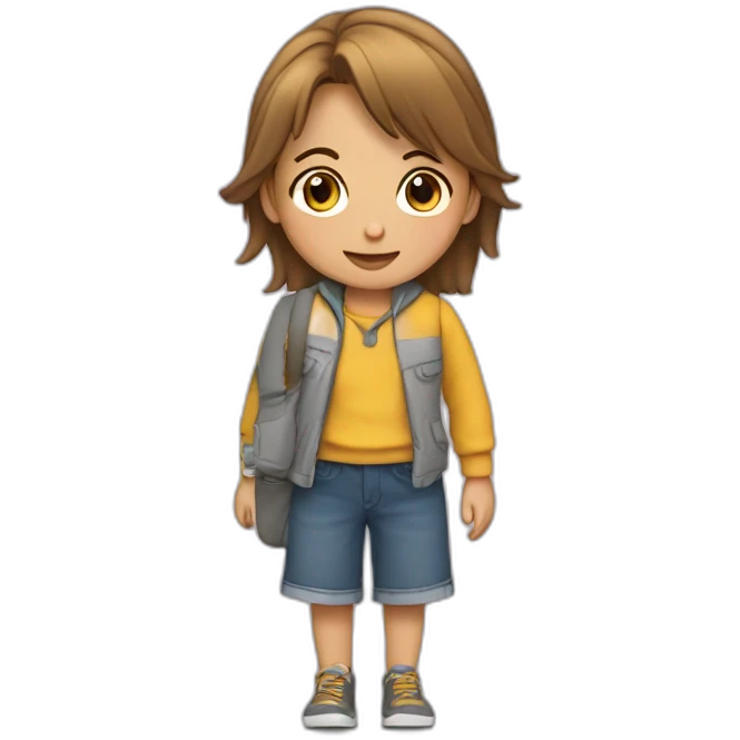 Garçon sur une fille emoji