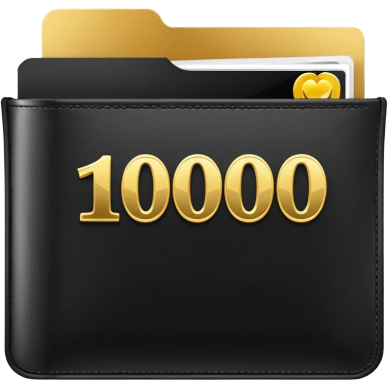 ordner mit der aufschrift "€100.000" emoji