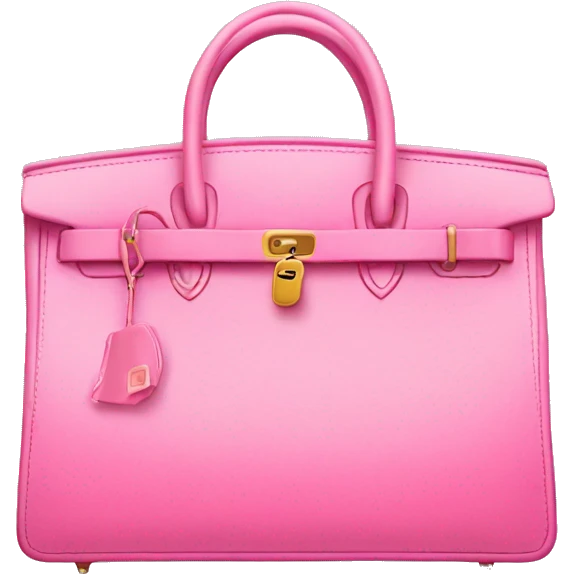 Pink Birkin bag emoji