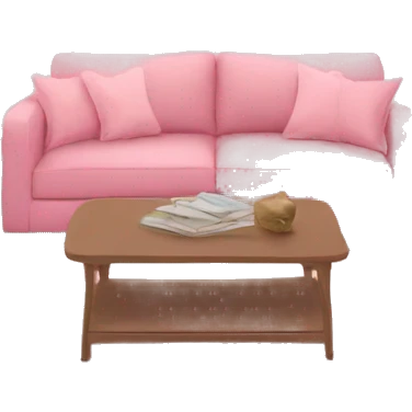 Pink pretty Living room  emoji