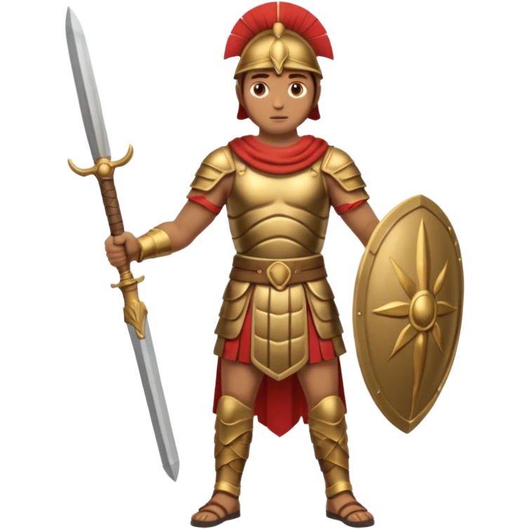 soldado cartaginés en cuerpo entero emoji