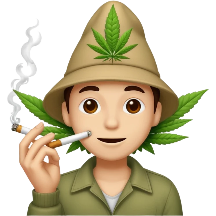 Cartoons if they smoked marijuana emoji