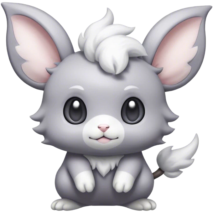 Minccino-Espurr-Cinccino-creature-hybrid emoji