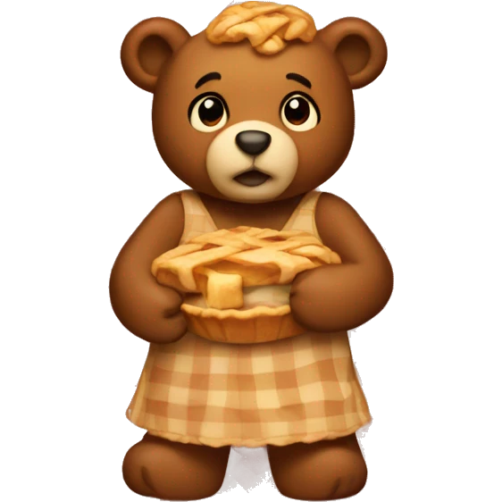 apple pie bear emoji