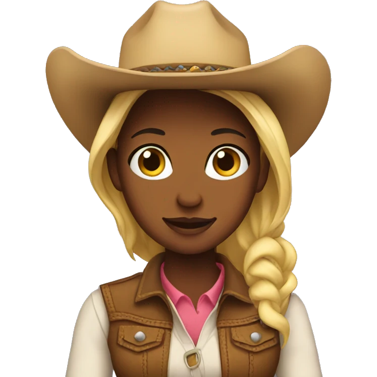 Cowgirl emoji