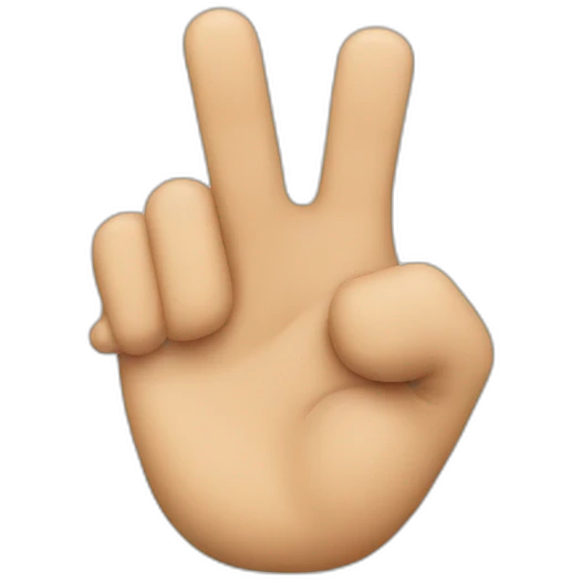 Finger gun emoji