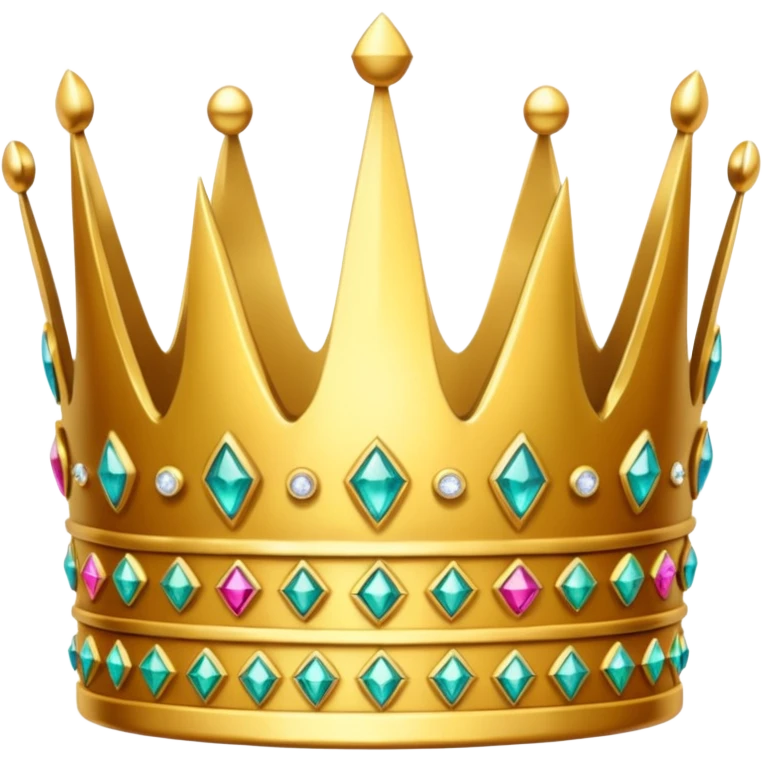 crown in gold emoji