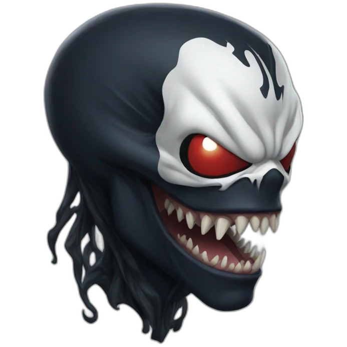 venom just head emoji