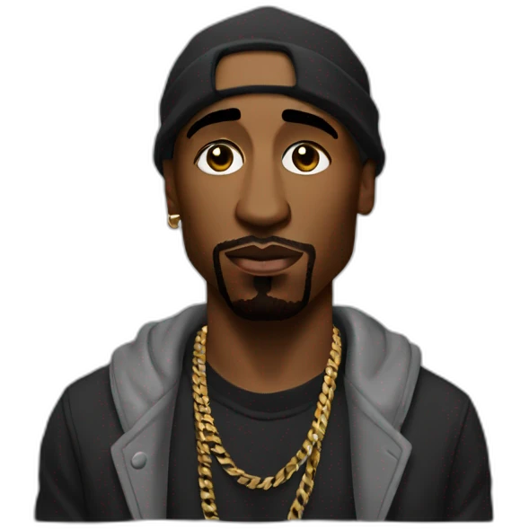 tupac shakur emoji