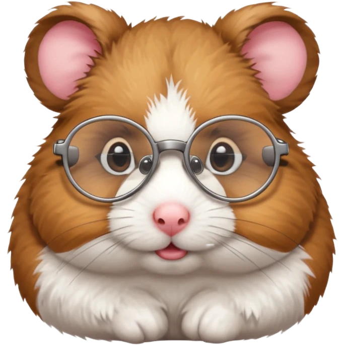 HAMSTER WITH GLASSES emoji