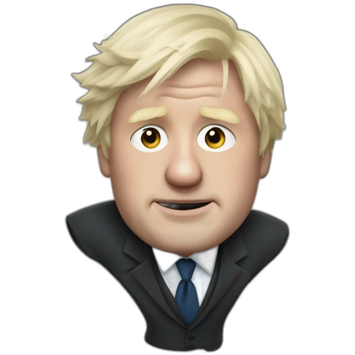 Boris Johnson eldrich emoji