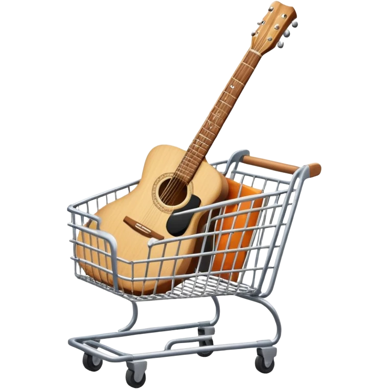 🛒🎸 emoji